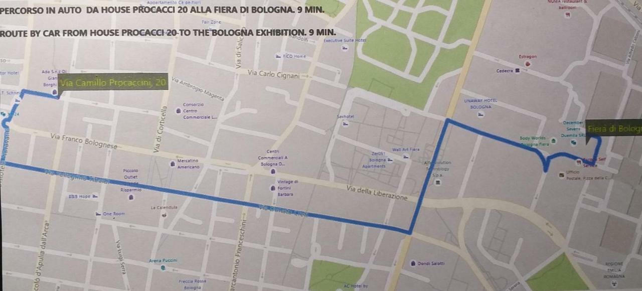 House Procaccini, 20 Apartment Болоня Екстериор снимка